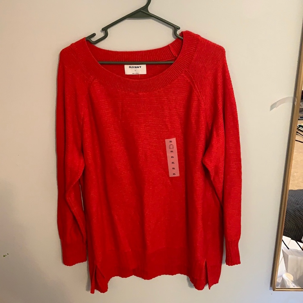 Women’s Old Navy Red Sweater